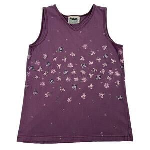 Vintage Nature Floral Northern Reflections Tank